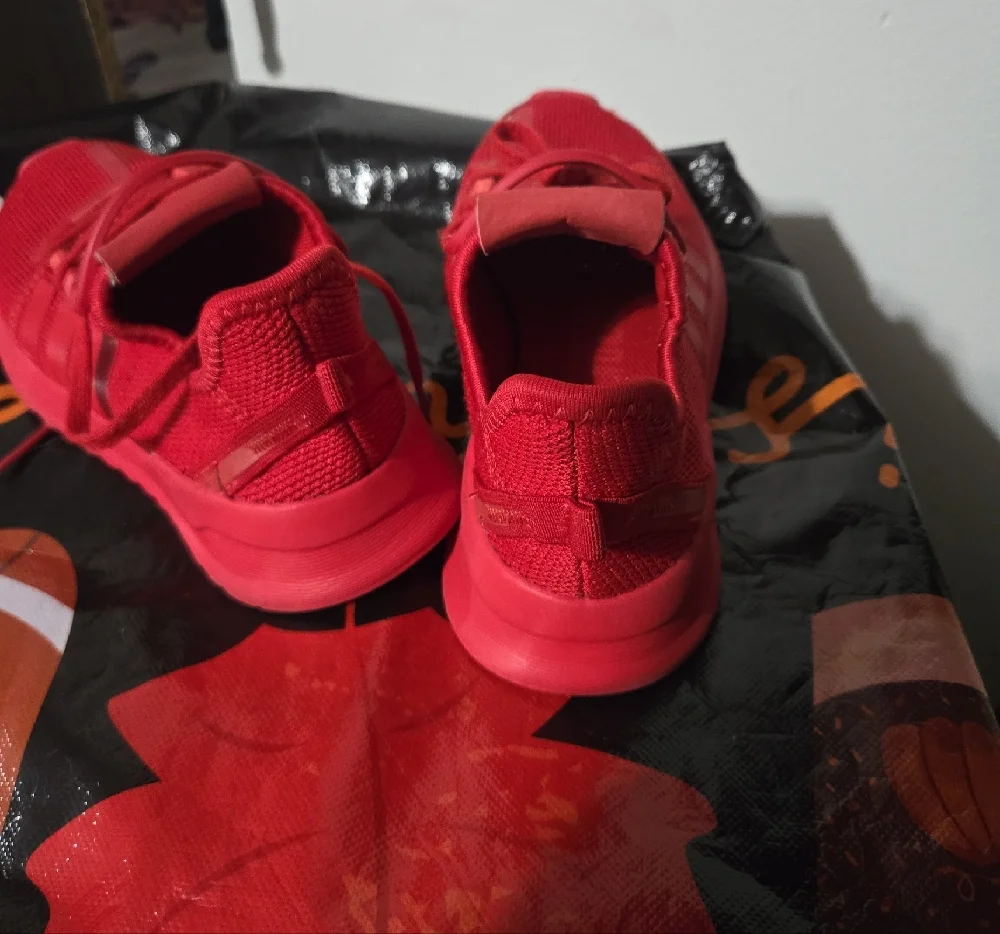 adidas Kids Red Athletic Sneakers